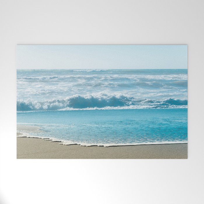 Blue Sea Backdrop Welcome Mat Gallery Image 1