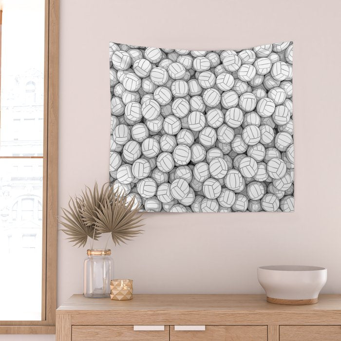 All I Want To Do Is Volleyball Wall Tapestry Gallery Image 2