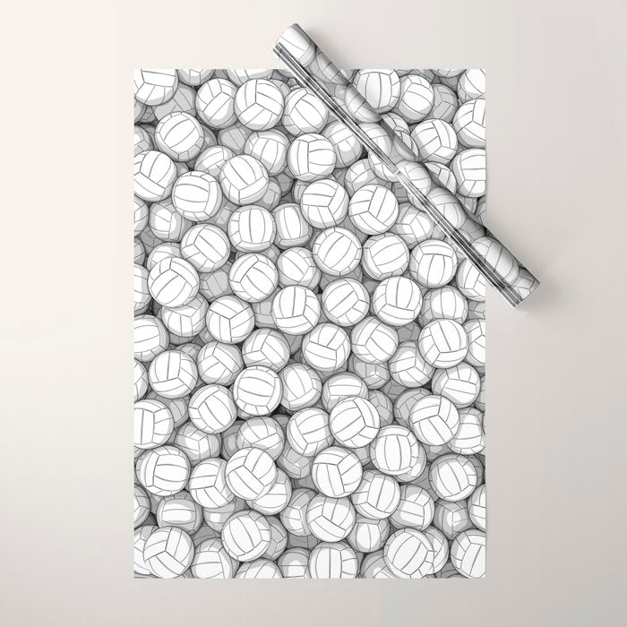 All I Want To Do Is Volleyball Wrapping Paper Gallery Image 1
