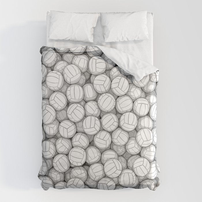 All I Want To Do Is Volleyball Duvet Cover Gallery Image 1
