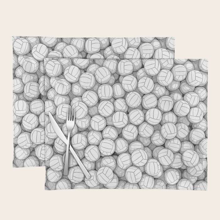 All I Want To Do Is Volleyball Placemat Gallery Image 1
