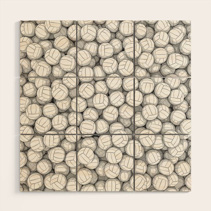 All I Want To Do Is Volleyball Wood Wall Art Gallery Image 1
