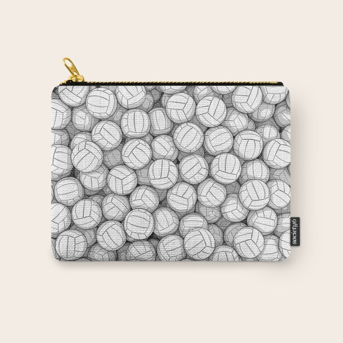 All I Want To Do Is Volleyball Carry All Pouch Gallery Image 1