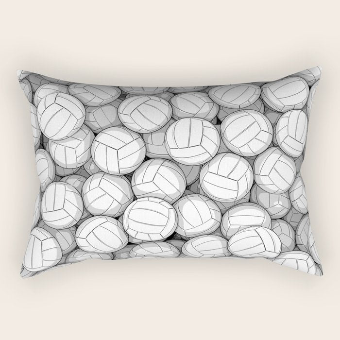 All I Want To Do Is Volleyball Rectangular Pillow Gallery Image 1