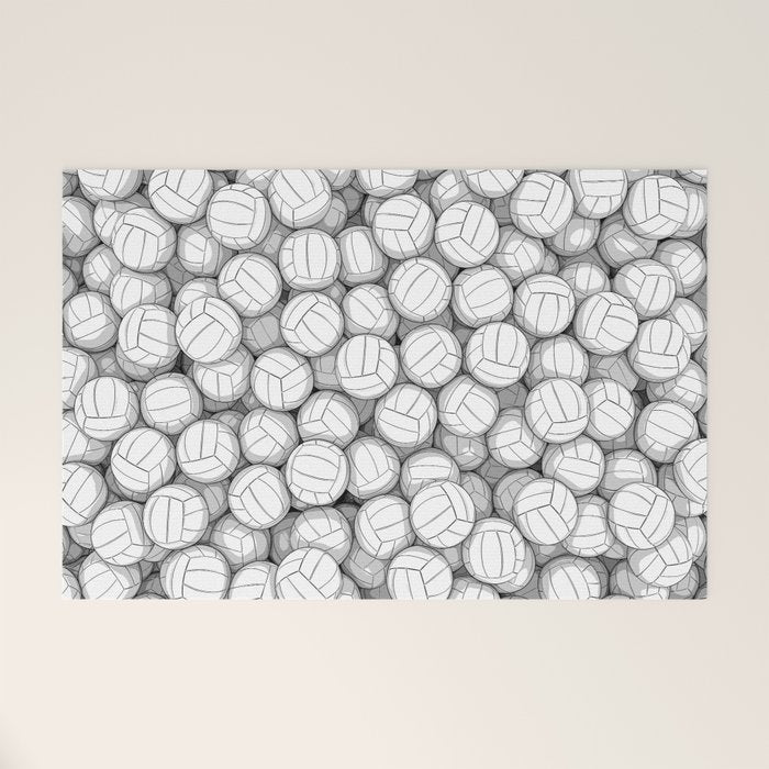 All I Want To Do Is Volleyball Welcome Mat Gallery Image 1