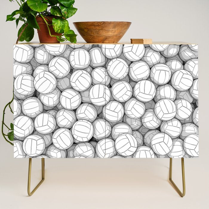 All I Want To Do Is Volleyball Credenza Gallery Image 1