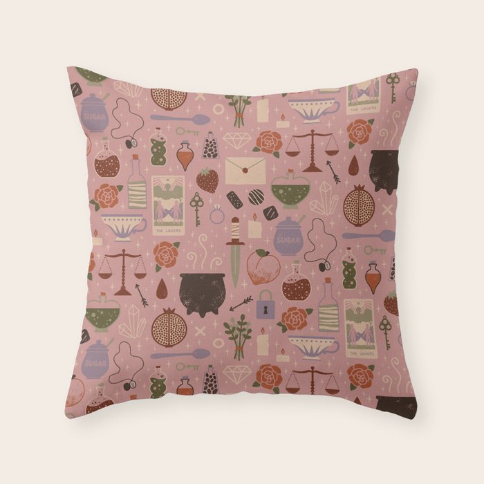 Love Potion Throw Pillow Gallery Image 1
