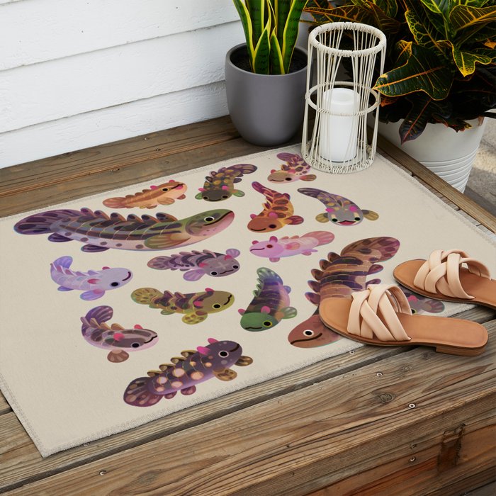 Baby polypterus Outdoor Rug Gallery Image 2