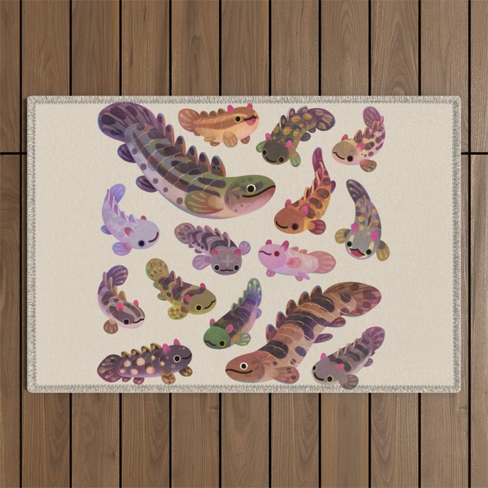 Baby polypterus Outdoor Rug Gallery Image 1