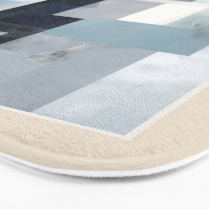 Soft Blue Forms I Bath Mat Gallery Image 3