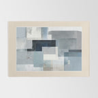 Soft Blue Forms I Rug Gallery Image 2