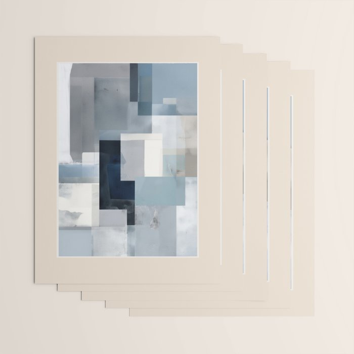 Soft Blue Forms I Wrapping Paper Gallery Image 3