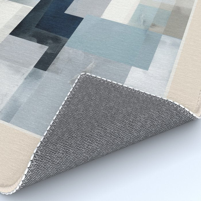 Soft Blue Forms I Rug Gallery Image 4