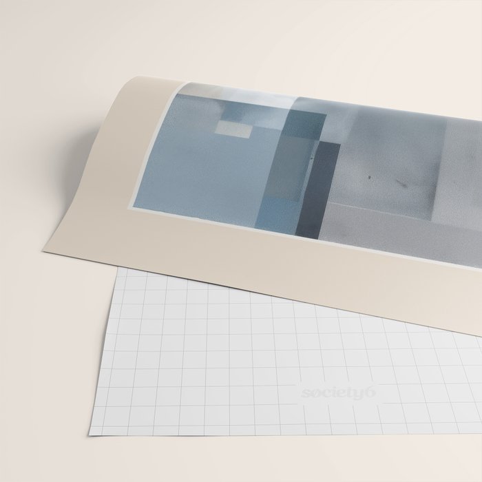 Soft Blue Forms I Wrapping Paper Gallery Image 2