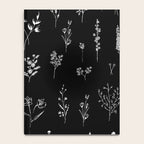 Black wildflowers Notebook Gallery Image 4