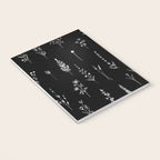Black wildflowers Notebook Gallery Image 3
