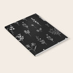 Black wildflowers Notebook Gallery Image 2
