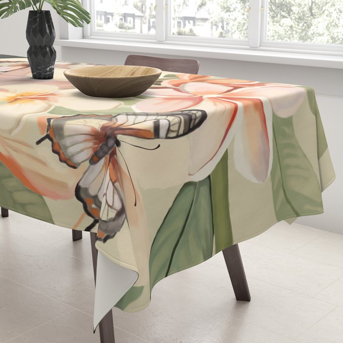 Pink Bloom Tablecloth Gallery Image 3