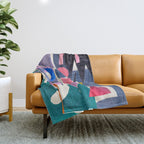 The Odd Night Throw Blanket Gallery Image 1