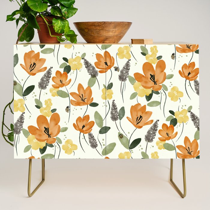 Evening Glow Meadow Credenza Gallery Image 1