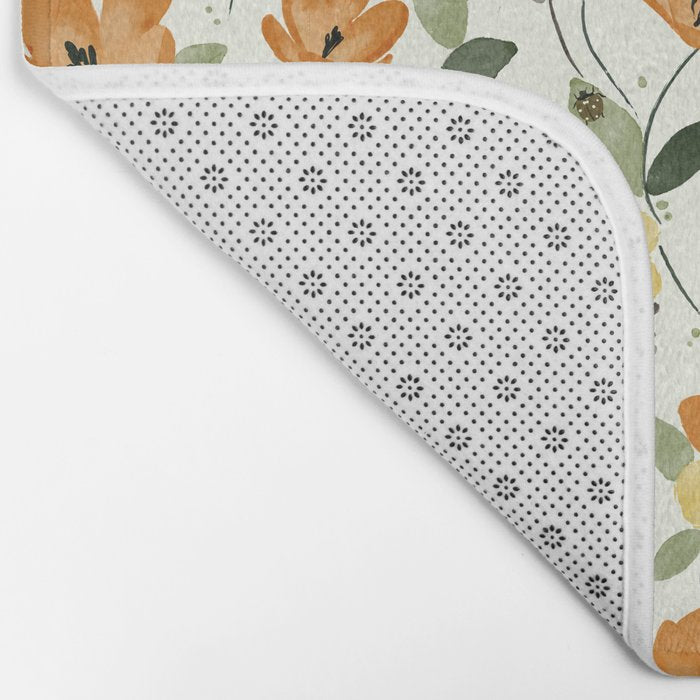 Evening Glow Meadow Bath Mat Gallery Image 2