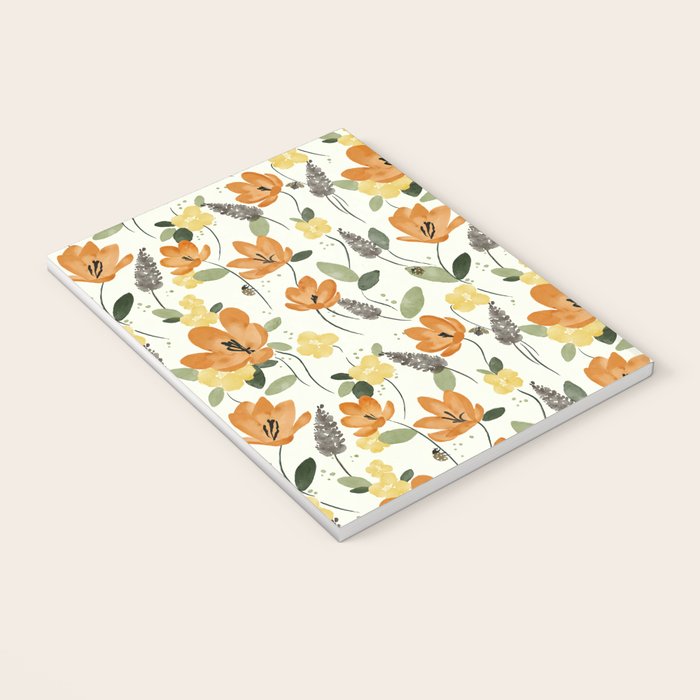 Evening Glow Meadow Notebook Gallery Image 3