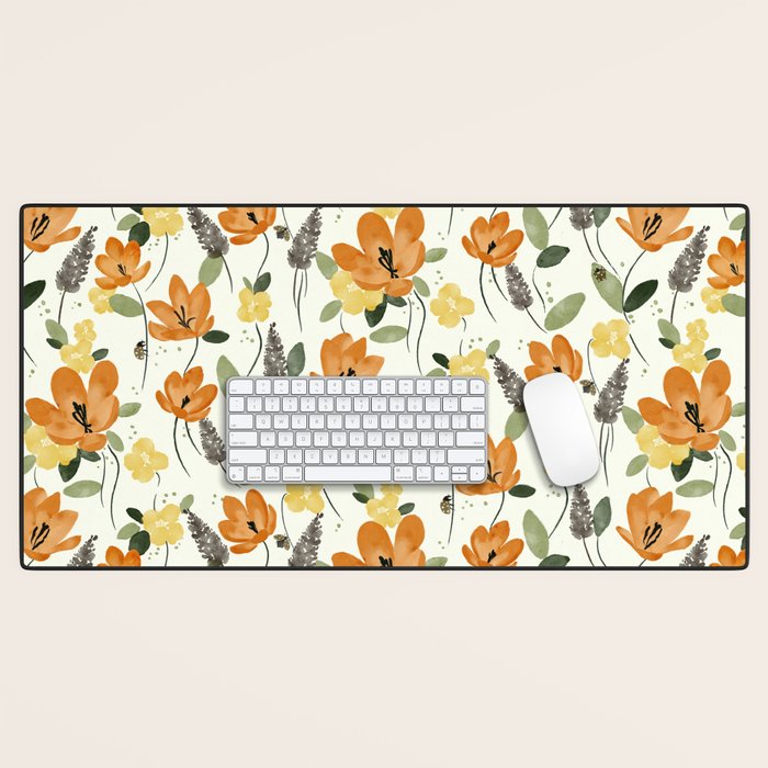 Evening Glow Meadow Desk Mat Gallery Image 1