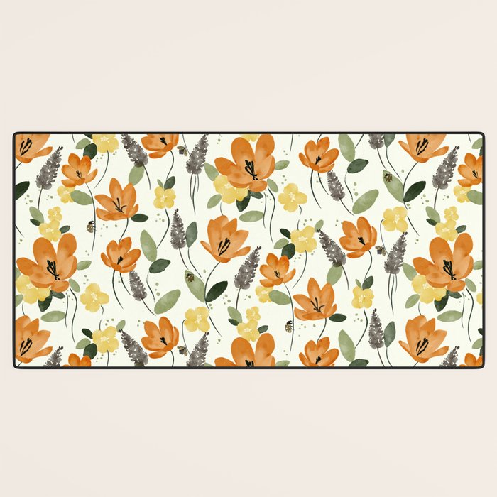 Evening Glow Meadow Desk Mat Gallery Image 3