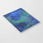 Colorful Galaxy Space Watercolor Notebook Gallery Image 3