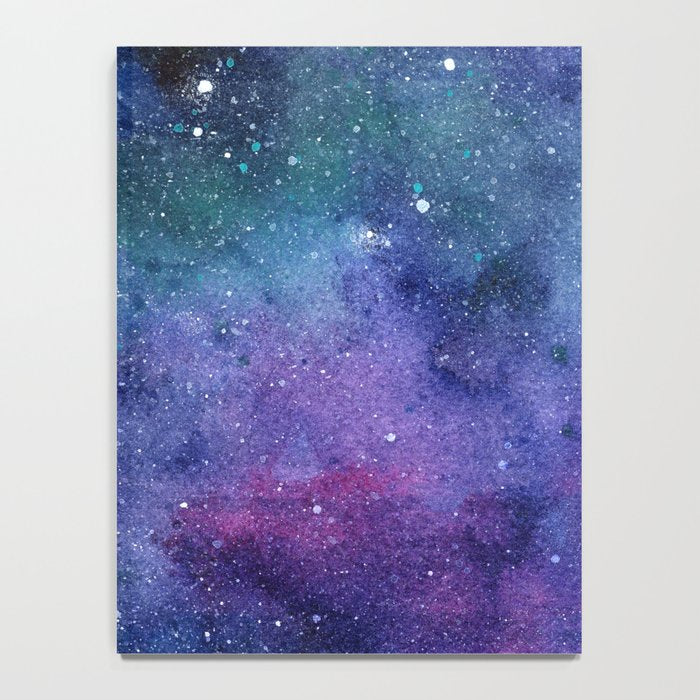 Colorful Galaxy Space Watercolor Notebook Gallery Image 4