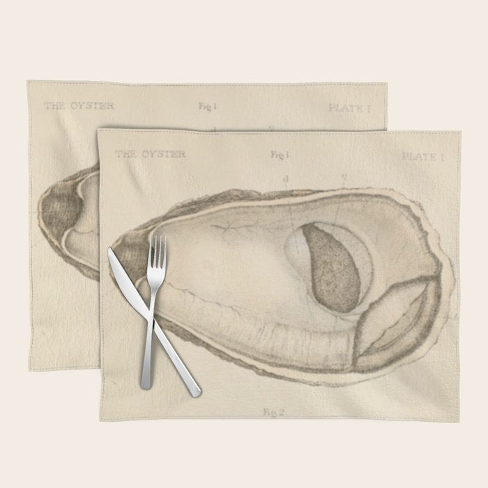 Oyster Anatomy Placemat Gallery Image 1