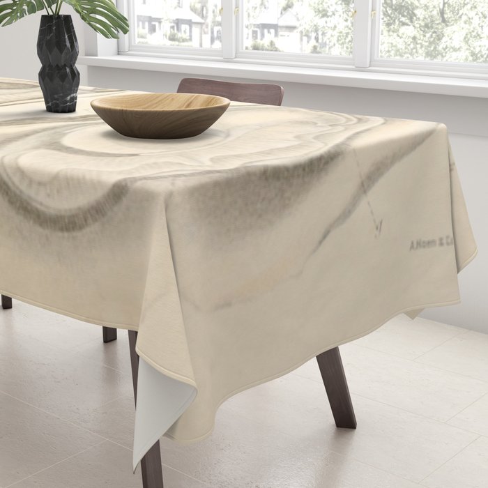 Oyster Anatomy Tablecloth Gallery Image 3