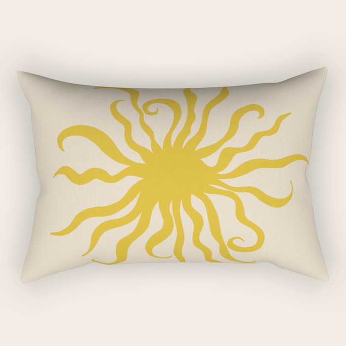 SUN CREATURE BRIGHT Rectangular Pillow Gallery Image 2