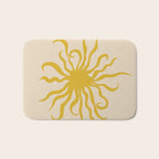 SUN CREATURE BRIGHT Bath Mat Gallery Image 1