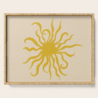 SUN CREATURE BRIGHT Serving Tray Gallery Image 1