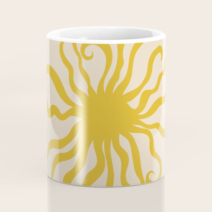 SUN CREATURE BRIGHT Coffee Mug Gallery Image 4