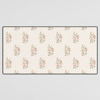 Wildflowers - Blush Desk Mat Gallery Image 3