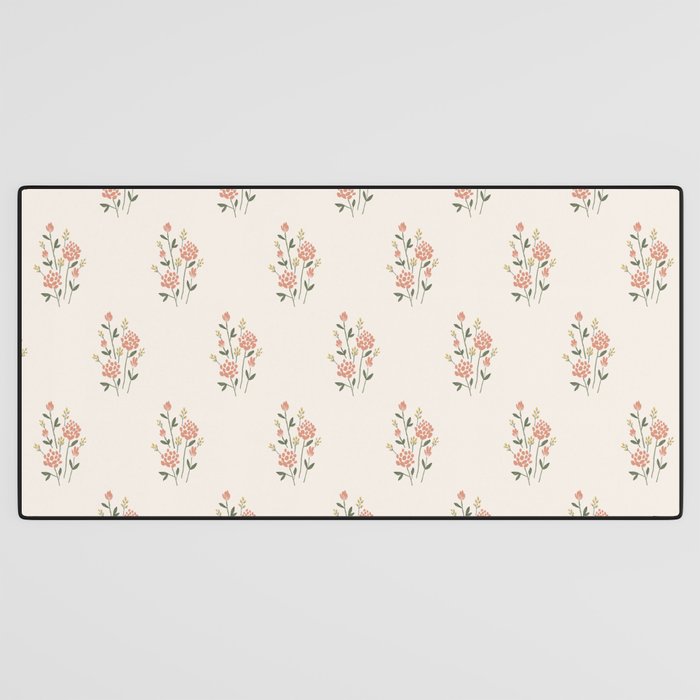 Wildflowers - Blush Desk Mat Gallery Image 3