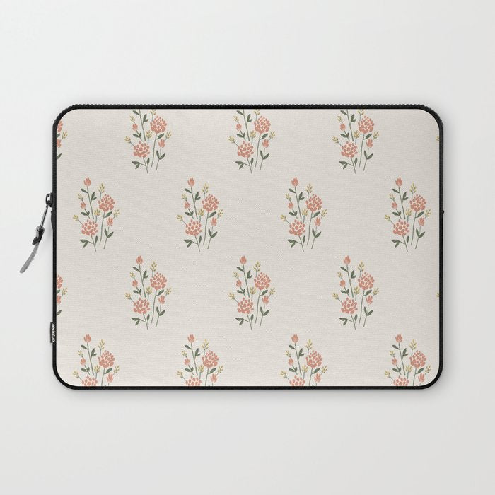 Wildflowers - Blush Laptop Sleeve Gallery Image 1