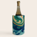 Tangerblue Waves Wine Chiller Gallery Image 2