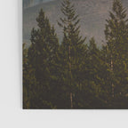 Mount Hood Vintage Sunset - Nature Landscape Photography Poster Gallery Image 3