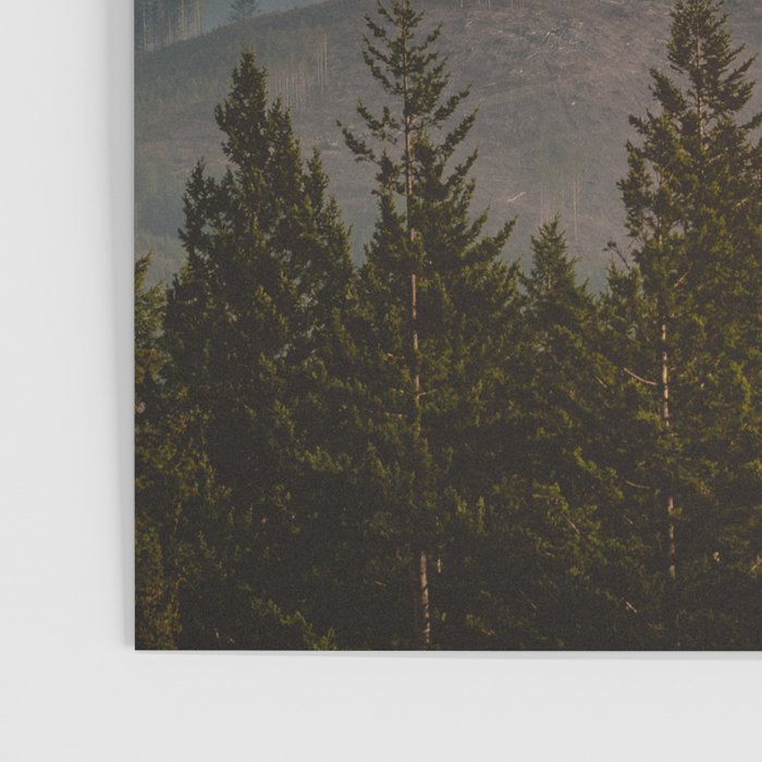 Mount Hood Vintage Sunset - Nature Landscape Photography Poster Gallery Image 3