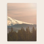 Mount Hood Vintage Sunset - Nature Landscape Photography Notebook Gallery Image 4