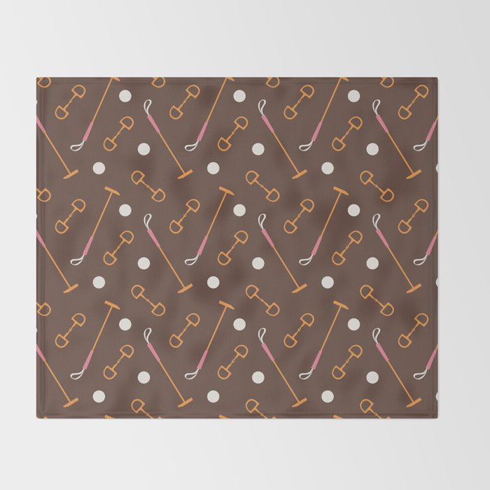 Polo Pattern Throw Blanket Gallery Image 2
