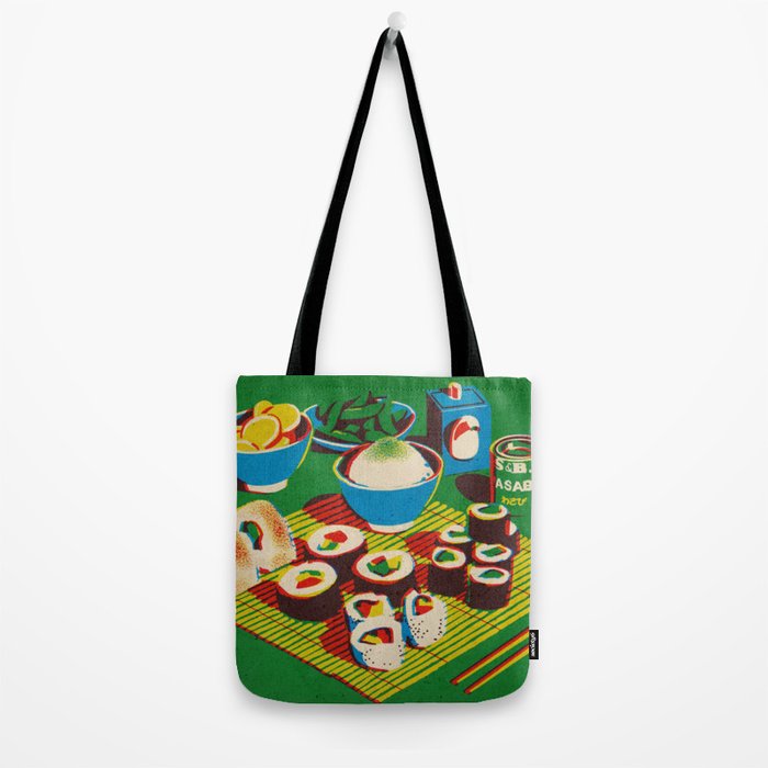 Japanese Sushi Tote Bag Gallery Image 2