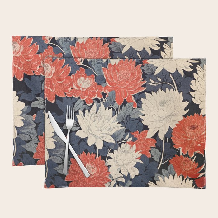 Primary Chrysanthemum Garden   Placemat Gallery Image 1