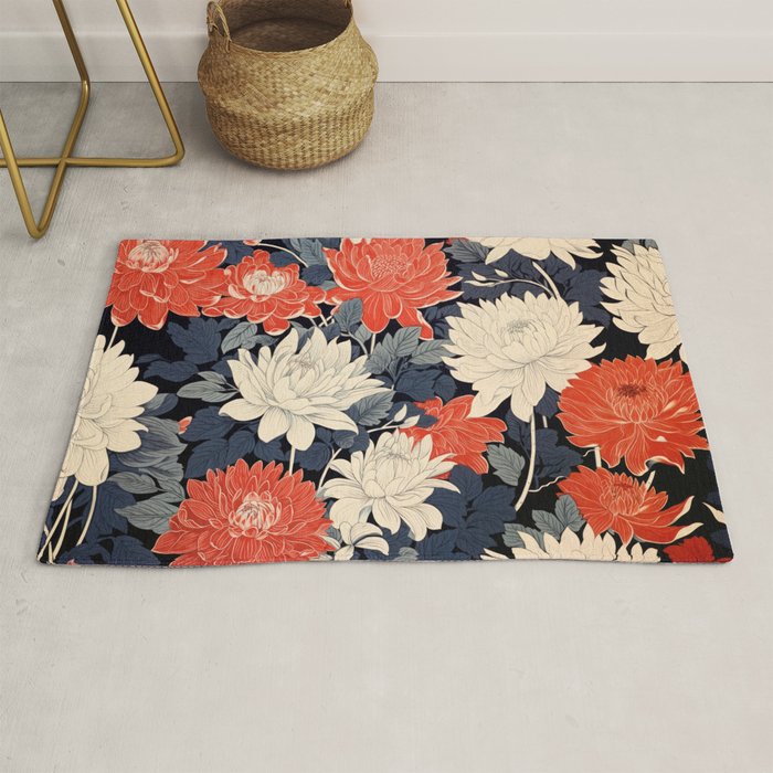 Primary Chrysanthemum Garden   Rug Gallery Image 1