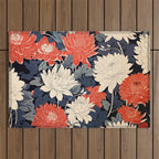 Primary Chrysanthemum Garden   Outdoor Rug Gallery Image 1