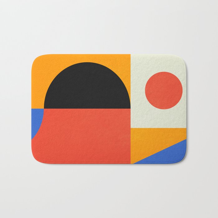 BAUHAUS 08: Exhibition 1923 | Mid Century Series Bath Mat Gallery Image 1