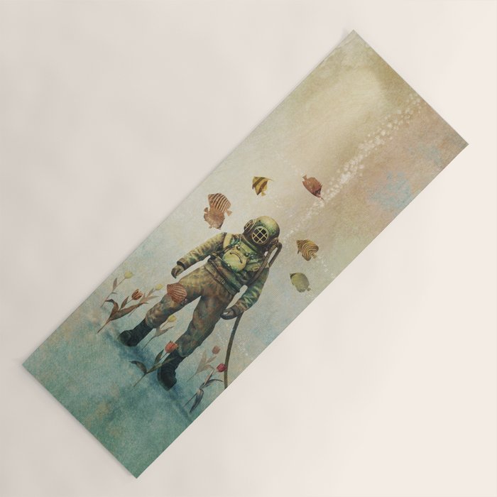 Deep Sea Garden  Yoga Mat Gallery Image 1